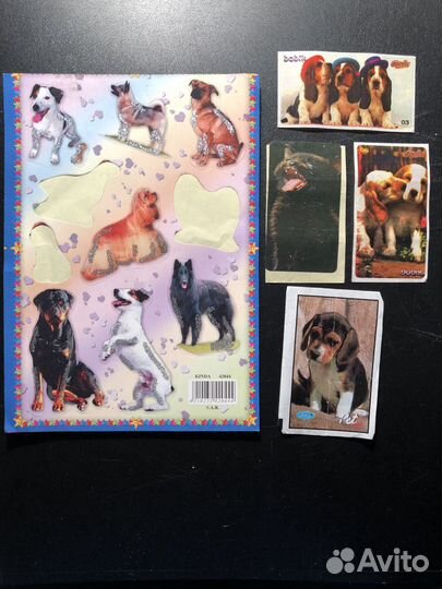 Наклейки разные