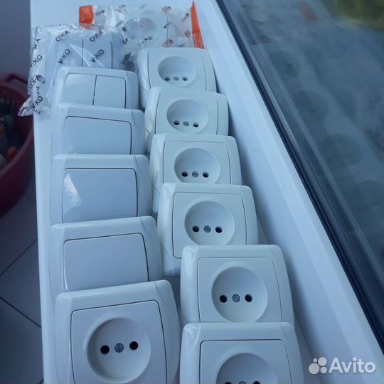 Розетки и выключатели veko