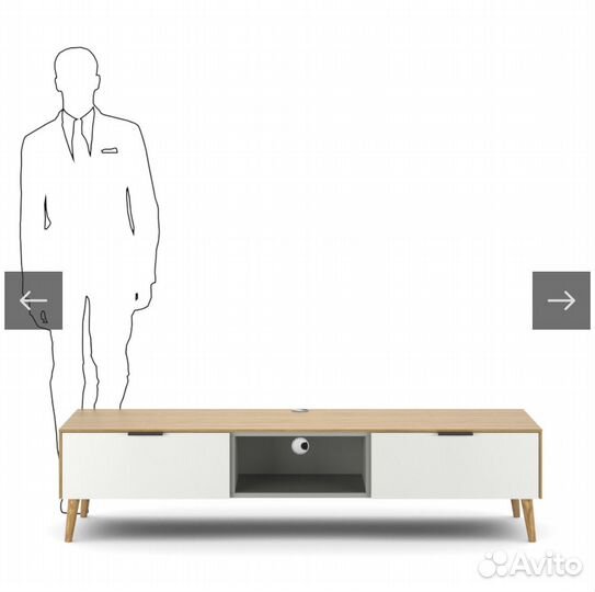 Тумба под тв в скандинавском стиле