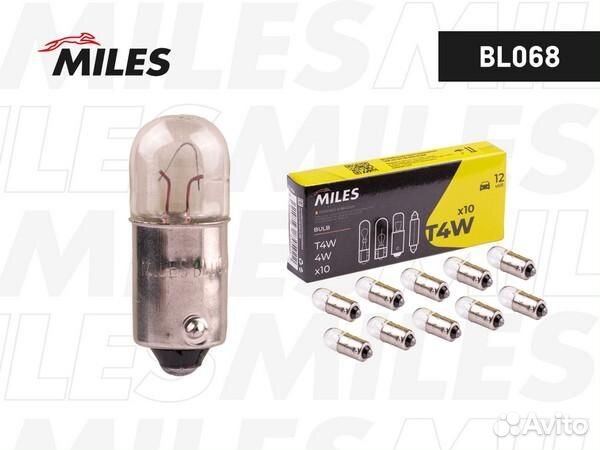 Лампа t4w 12v 4w ba9s