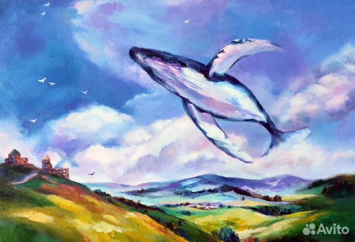 Картина маслом на холсте 