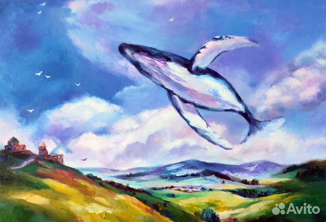 Картина маслом на холсте 