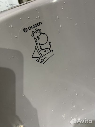 Детская ванночка с подставкой