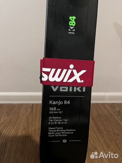 Горные лыжи volkl kanjo 84 168 см