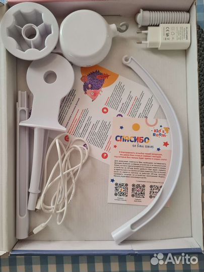 Мобиль на кроватку из фетра