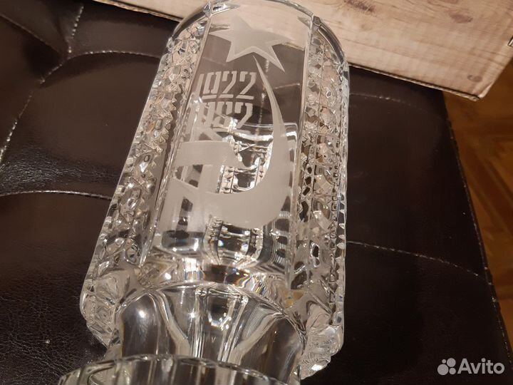 Ваза хрустальная СССР