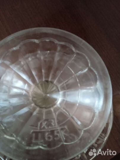 Салатник ладья хрусталь