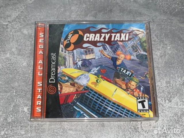 Crazy Taxi Dreamcast ntsc-U лицензия новая