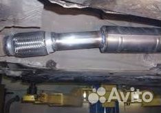 Ремонт гофры глушителя Ford