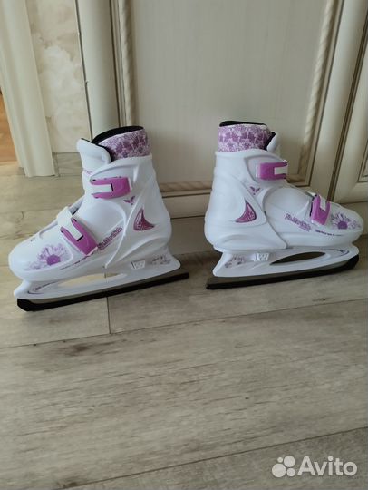 Продам коньки для девочки раздвижные 33-36 р