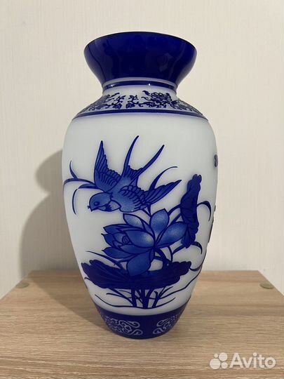 Ваза стекло новая