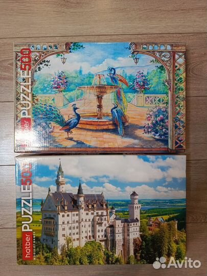 Пазлы 500, 600 деталей