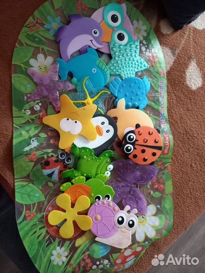 Коврик для ванной противоскользящий