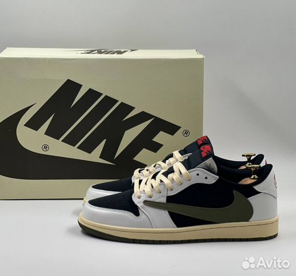 Nike Air Jordan 1 Retro Low Travis Scott Olive