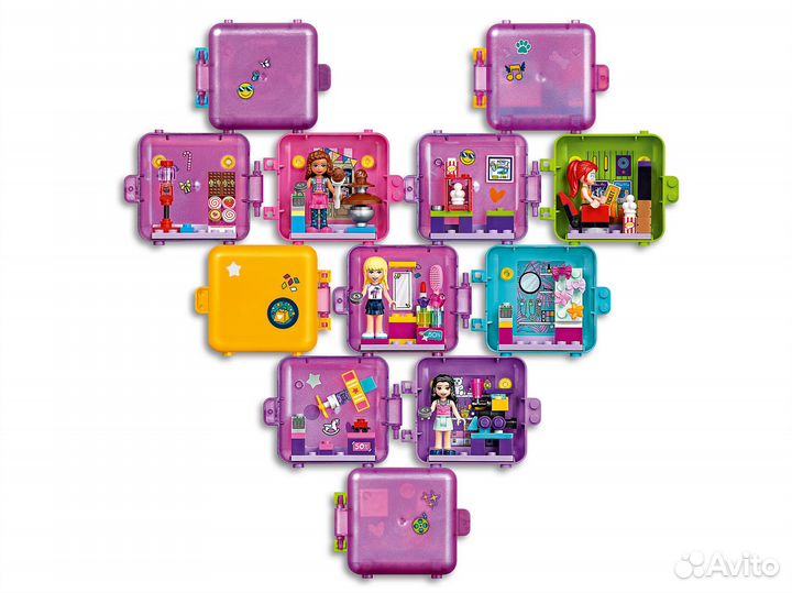 Новые Lego Friends Шкатулки 1-3 серии