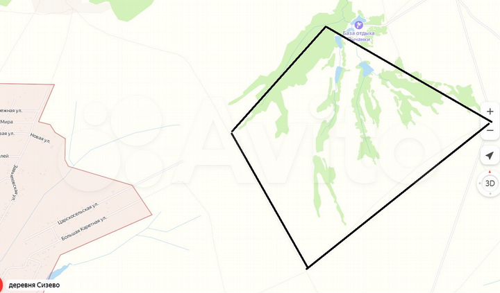 Участок 106,8 га (СНТ, ДНП)