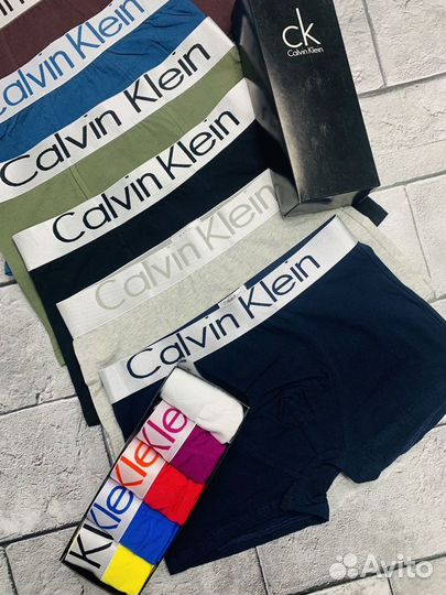 Трусы мужские классические calvin klein