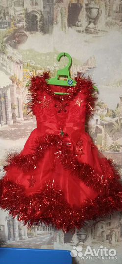 Новогодний костюм для девочки