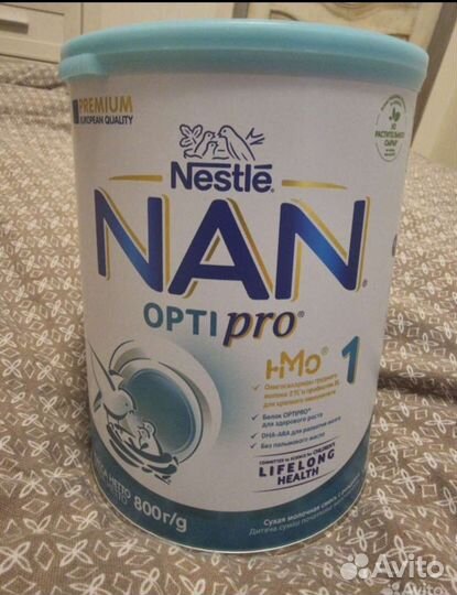 Смесь NAN 1, 2, 3 (800 грамм)