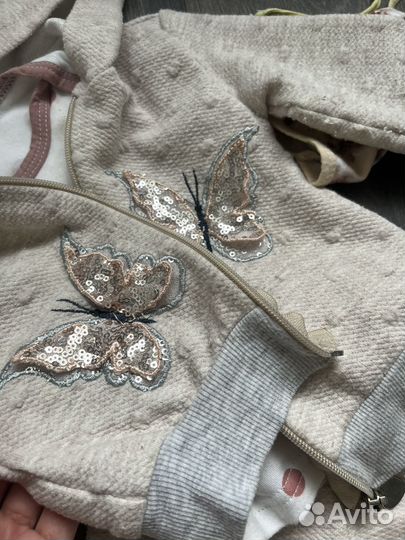 Вещи на девочку 9-12 мес