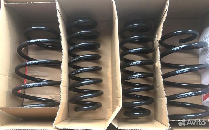 Audi Q3 F3B 18- Пружины Eibach с занижением -30мм