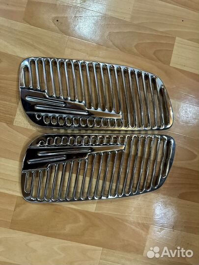 Вставки радиатороой решотки (нозри) Волга