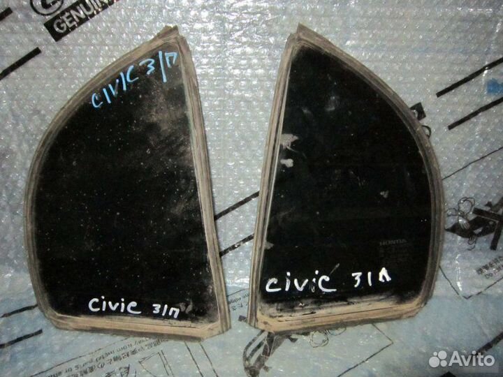 Форточка двери задней левой правой Honda Civic