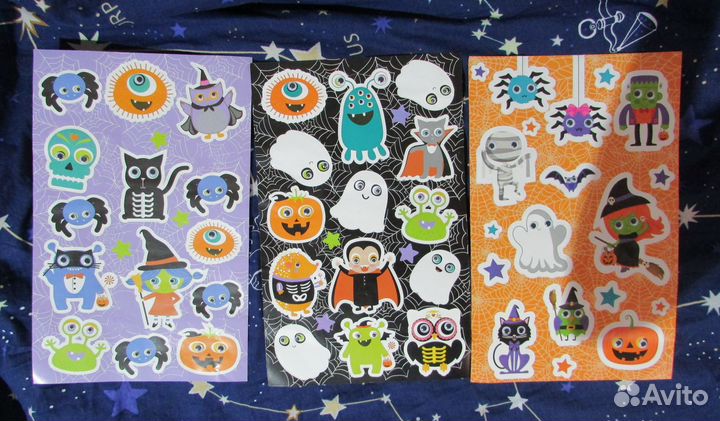 Наклейки хэллоуин