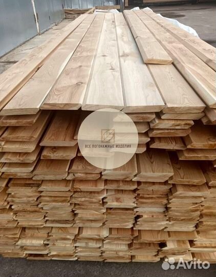 Планкен скошенный из лиственницы