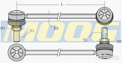 Тяга / стойка opls5582 moog
