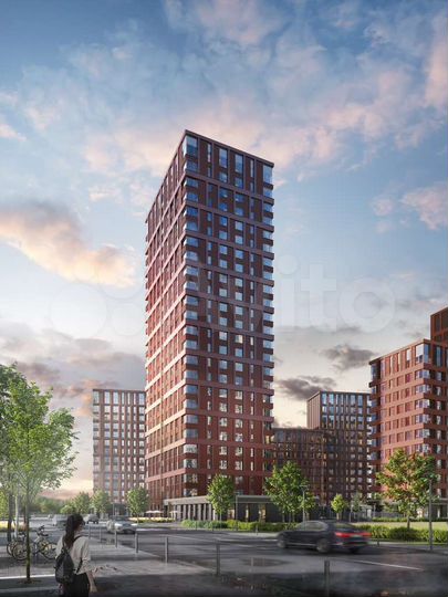 Квартира-студия, 24,5 м², 14/25 эт.