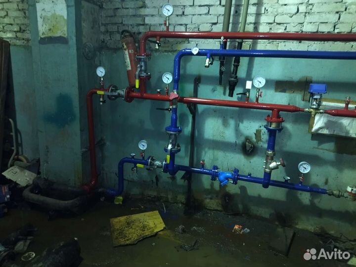 Замена радиаторов отопления, сварочные работы