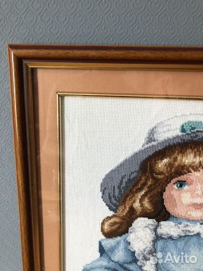 Картина вышитая крестом