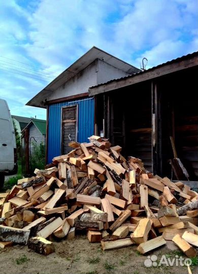 Дрова подготовленные любые