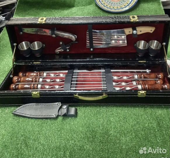 Шампура подaрочные в кейсе