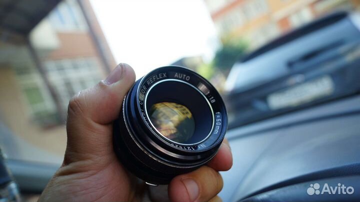 Объектив porst color auto reflex 1.8/50