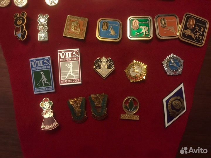 Спортивные значки. СССР. ретро