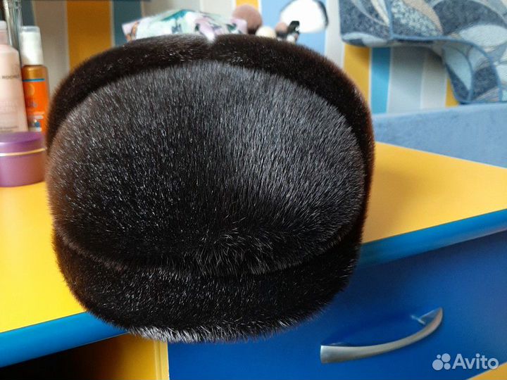 Меховая мужская кепка, разм. 57