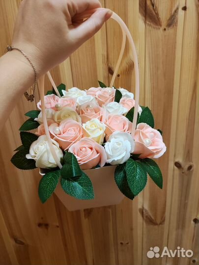 Букет из мыла