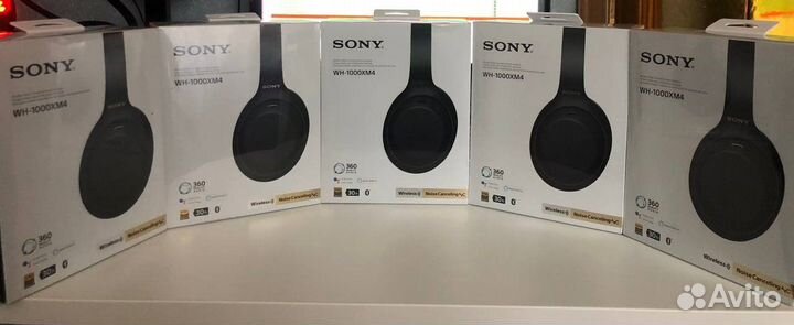 Оригинал Sony WH-1000XM4 Black