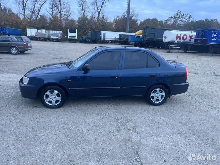 Hyundai Accent 1.5 МТ, 2007, 213 000 км