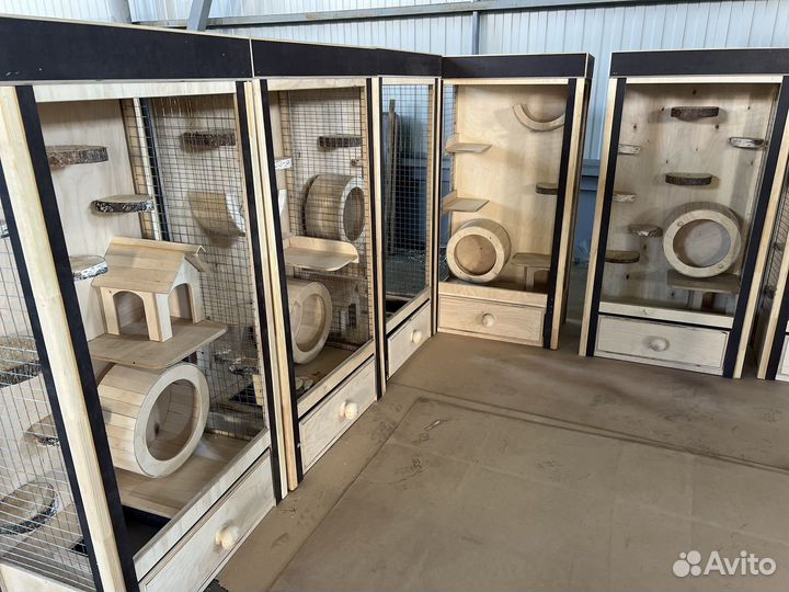 Витрина для шиншил новые