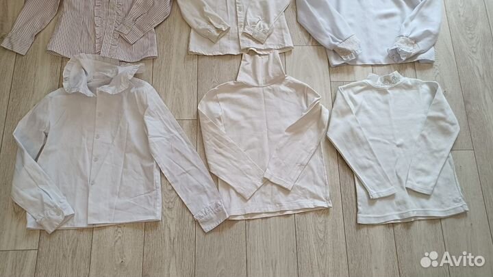 Блузки школьные 122,128,134