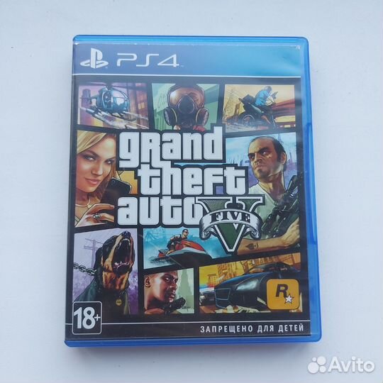 Диски на PS4 GTA V, NFS PayBack, Lego