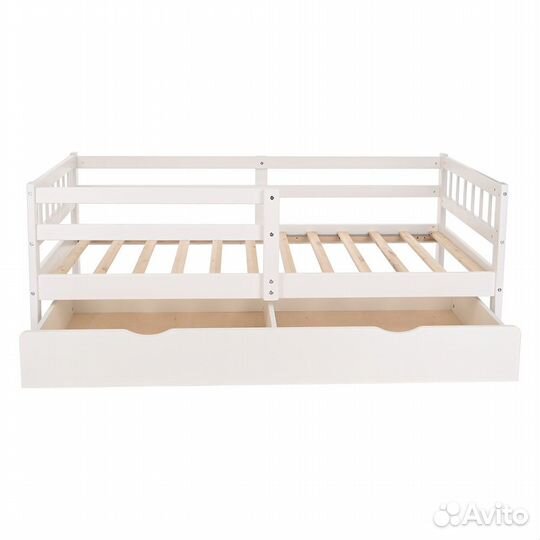 Кровать Подростковая Tomi Белый +Ящик