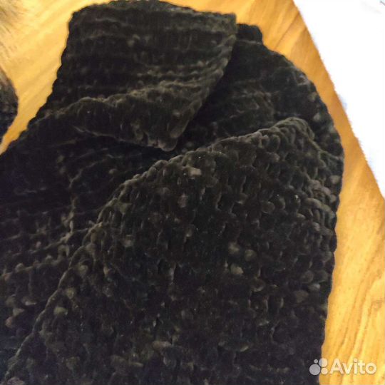 Комплект шапка и шарф женский