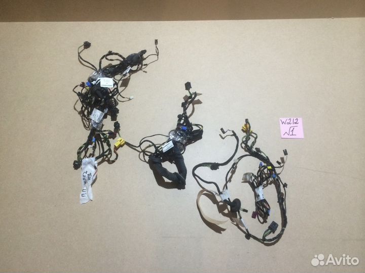 Проводка двери Mercedes E-class W212