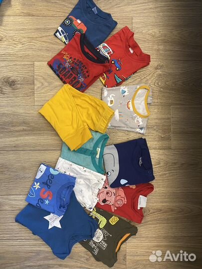 Вещи пакетом на мальчика 86-92