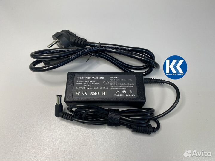 Блок питания монитора LG 2.53A (6.5x4.4mm) 48W