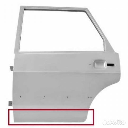 Ремкомплект дверей ваз LADA 2115